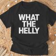 What Helly グラフィックtシャツ What Apparel Tシャツ 高齢者への贈り物