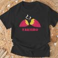 Yakiimo Imo 焼き芋 さつまいも イラスト 焼き芋好き さつまいも好き おもしろ かわいい おしゃれ Tシャツ 高齢者への贈り物