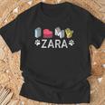 Zaraパーソナライズドドッグネームzara Pet Lover Tシャツ 高齢者への贈り物