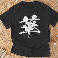 【華】一文字 漢字 日本語 毛筆 書道 筆文字 言葉 和柄 日本 かっこいい お土産 海外 おもしろ 面白い 文字入り Tシャツ 高齢者への贈り物