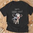 かわいい ホルスタイン 牛 の 赤ちゃん – Keep It Mooving Tシャツ 高齢者への贈り物