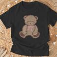 かわいいテディベア Tシャツ 高齢者への贈り物