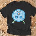 かわいいロボット掃除機掃除カワイイキッズ Tシャツ 高齢者への贈り物