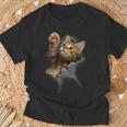 かわいい猫風 Tシャツ 高齢者への贈り物