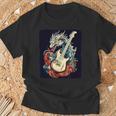 このドラゴンギターステートメントでステージをライトアップ。 Tシャツ 高齢者への贈り物