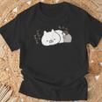 ねこぺん日和 もふん Tシャツ 高齢者への贈り物