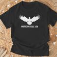 アメリカンイーグル Usa ハクトイーグルシルエット Tシャツ 高齢者への贈り物