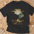 アラバマ準州ワイルドフラワー オークの葉のアジサイ Tシャツ 高齢者への贈り物
