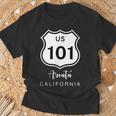 アルカタ カリフォルニア Usルート101 Tシャツ 高齢者への贈り物