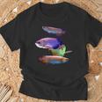 アロワナ 水槽 水槽 愛好家 大型 アロワナ デザイン Tシャツ 高齢者への贈り物