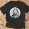 アントニン・ドヴォラックの作曲家の肖像画 Tシャツ 高齢者への贈り物