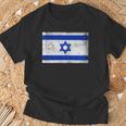イスラエル国旗グラフィック メンズ レディース キッズ Tシャツ 高齢者への贈り物