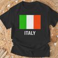 イタリアの国旗 Tシャツ 高齢者への贈り物