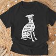 イタリアングレイハウンドシャツデザイン イタリアングレイハウンド犬愛好家 Tシャツ 高齢者への贈り物