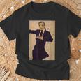 エゴン・シーレによる画家の肖像1910 Tシャツ 高齢者への贈り物