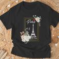 エッフェル塔 パリ ホリデー フランス お土産 メンズ レディース キッズ Tシャツ 高齢者への贈り物