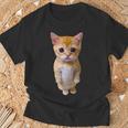 エルガト ミーム 悲しい泣き猫 マンチキン キティ ミーム トレンディ Tシャツ 高齢者への贈り物