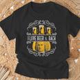 オクトーバーフェスト I Love Beer Bier & German クラシックミュージック Tシャツ 高齢者への贈り物