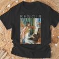 オーギュスト・ルノワール-ピアノに向かう二人の少女-ミュージシャン Tシャツ 高齢者への贈り物