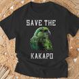 カカポ オウム ニュージーランド カカポ 鳥ave The Kakapo Tシャツ 高齢者への贈り物