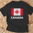 カナダ国旗ジャージ、カナダ。 Tシャツ 高齢者への贈り物