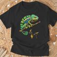 カメレオン トカゲ 爬虫類 カメレオン イグアナ トカゲ カメレオン Tシャツ 高齢者への贈り物
