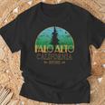 カリフォルニア州パロアルト-エルパロアルトツリー Tシャツ 高齢者への贈り物