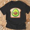 カワイイ アボカドトースト Tシャツ 高齢者への贈り物