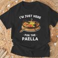カワイイ キュート パエリア I'm Just Here For The Paella Tシャツ 高齢者への贈り物
