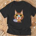 キッズ Cat キャットシリーズ キジトラ Tシャツ 高齢者への贈り物