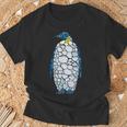 キングペンギン エンペラー ペンギン 海鳥 ペンギン Tシャツ 高齢者への贈り物