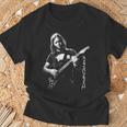 ギターを弾くデビッド・ギルモア Tシャツ 高齢者への贈り物