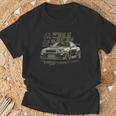 クラシック アーバングリーン R34 Liberty Walk Jdm スカイライン Tシャツ 高齢者への贈り物