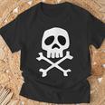クラシック 宇宙 海賊 パンク スカル キャプテン ハロウィン Tシャツ 高齢者への贈り物