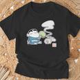 クレヨンしんちゃん 夏を感じる涼しげしんちゃん Tシャツ 高齢者への贈り物