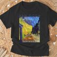 ゴッホ 夜のカフェテラス Tシャツ 高齢者への贈り物