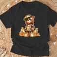 ゴールデンテディベア ボスマネーバッグ ゴールデンコイン&チェーン Tシャツ 高齢者への贈り物