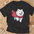 サモエド犬-サモエド Tシャツ 高齢者への贈り物