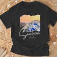 サントリーニ ギリシャ絵画 サントリーニ Tシャツ 高齢者への贈り物