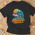 サーフィン トララレロ トラララ イタリアンブレインロットミーム Tシャツ 高齢者への贈り物