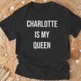 シャーロット・イズ・マイ・クイーン Tシャツ 高齢者への贈り物