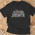 ジャカルタ旅行 インドネシア アウトフィット バケーション ジャカルタ Tシャツ 高齢者への贈り物
