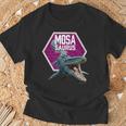 ジュラシック・ワールド Mosasaurus Data Tシャツ 高齢者への贈り物