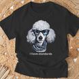 スタンダードプードル愛好家、I Havetandards、面白いプードルデザイン。 Tシャツ 高齢者への贈り物