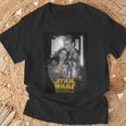 スター・ウォーズ クラシック エピソードii クローンの攻撃ポスター Tシャツ 高齢者への贈り物