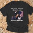 スティル・スタンディング・トランプ 2024 暗殺未遂 Tシャツ 高齢者への贈り物