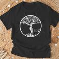 ツリーラブツリーラブアートデザインディスクツーザウェイオブツリーサス Tシャツ 高齢者への贈り物