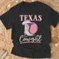テキサス カウガール デザート ウエスタン テキサス カウガール Tシャツ 高齢者への贈り物
