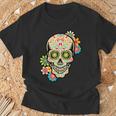 デイズ・オブ・ザ・デッド シュガー・スカル・カラベラ Tシャツ 高齢者への贈り物