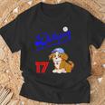 デコピン、デコイ、犬シャツ、No17、大谷、愛犬、コーイケルホンディエ、野球観戦、Dekopindecoy 誕生日 Tシャツ 高齢者への贈り物
